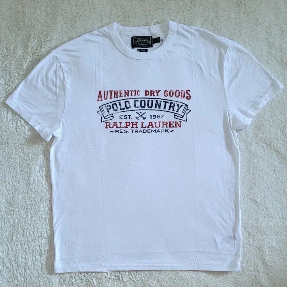 POLO🏇 Country by Ralph Lauren Logo Tee👕 - NWT